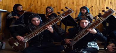 Afghan musicians (Photo: Scmp.com)