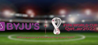 Indian edtech firm BYJU'S named sponsor of the 2022 Qatar World Cup Indian edtech firm BYJU'S named sponsor of the 2022 Qatar World Cup
