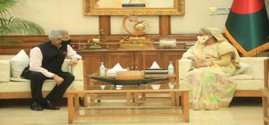 Indian External Affairs Minister S Jaishankar meet Bangladesh Prime Minister Sheikh Hasina