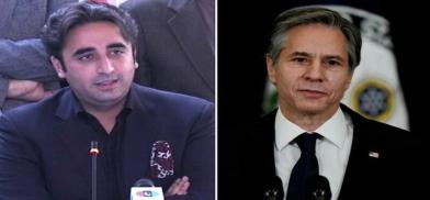 Pakistan Foreign Minister Bilawal Bhutto and US Secretary of State Antony Blinken