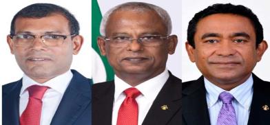 Mohammed Nasheed, Ibrahim Solih, Abdullah Yameen 