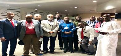 Author Rajendra Shende with African delegates at Bangkok meeting of Montreal Protocol