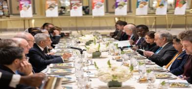 India’s External Affairs Minister S. Jaishankar hosted Millet Luncheon for United Nations Secretary-General Antonio Guterres and members of the Security Council to familiarise them with the humble foodgrain as the UN readies for the International Year of Millets in 2023. (Photo: Jaishankar’s Tweet)