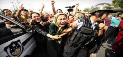 Uyghur Muslim unrest (Photo: Xinhua)