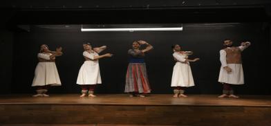 Kathak performance by Sanjukta Wagh and the Beej dance troupe