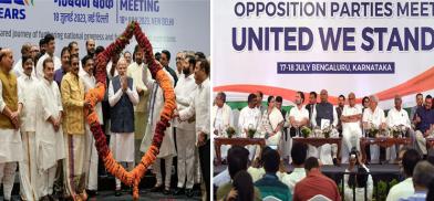 Modi-led NDA and INDIA alliance