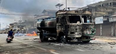 Continued ethnic strife in Manipur (Photo: Twitter) Continued ethnic strife in Manipur (Photo: Twitter)
