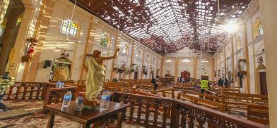 Easter terrorist attack in Sri Lanka on April 21, 2019