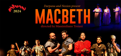 Mallika Sarabhai as Lady Macbeth in the play 'Macbeth'. Mallika Sarabhai as Lady Macbeth in the play 'Macbeth'.