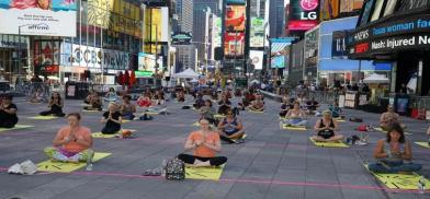 International Day of Yoga(Photo: Twitter) International Day of Yoga(Photo: Twitter)