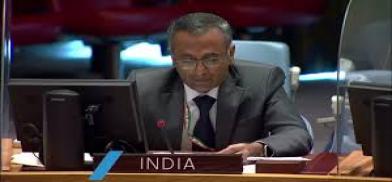 R. Ravindra, the Charge d’Affaires of India’s UN Mission R. Ravindra, the Charge d’Affaires of India’s UN Mission