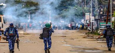 Manipur’s civil unrest (Photo: Twitter) Manipur’s civil unrest (Photo: Twitter)