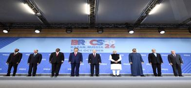 BRICS leaders at Kazan, Russia BRICS leaders at Kazan, Russia