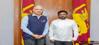 India’s High Commissioner Santosh Jha meets Sri Lankan President Anura Kumara Dissanayake (Photo: Twitter) India’s High Commissioner Santosh Jha meets Sri Lankan President Anura Kumara Dissanayake (Photo: Twitter)
