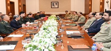 Chinese military delegation in Pakistan