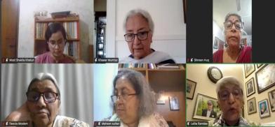 A screenshot of the webinar