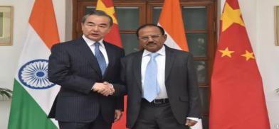 Ajit Doval and China Foreign Minister Wang Yi Ajit Doval and China Foreign Minister Wang Yi