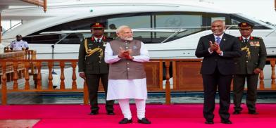PM Narendra Modi with President Mohamed Muizzu in Maldives 