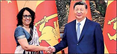 PM Harini Amarasuriya met Xi Jinping PM Harini Amarasuriya met Xi Jinping