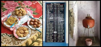 Images of common items from the book Everyday Indian Aesthetic by Sayali Goyal