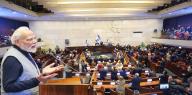 PM Modi in Israeli Parliament