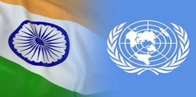 India-UN flags (File)