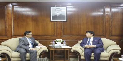 Ambassador Li Jiming Calls and Foreign Minister of Bangladesh