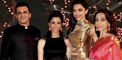 Deepika Padukone with family (File) 