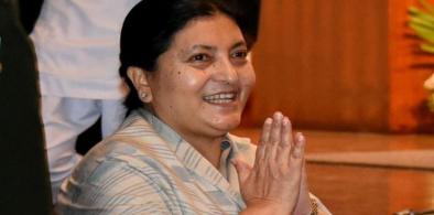 Nepalese President Bidya Devi Bhandari