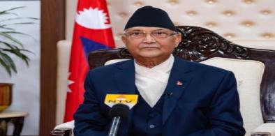 Nepal PM Oli (File)