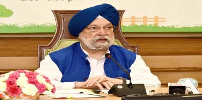 India's Civil Aviation Minister Hardeep Singh Puri