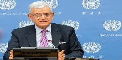 United Nations General Assembly President Volkan Bozkir speaks at a news conference on Tuesday, May 4, 2021, at the UN headquarters. (Photo: UN)