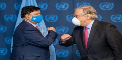 UN Secretary-General and Bangladesh Foreign Minister