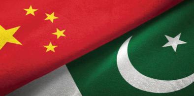 Pakistan-China flags (File)