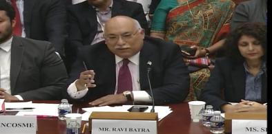 Indian American attorney, businessman, author, and philanthropist  Dr. Ravi Batra