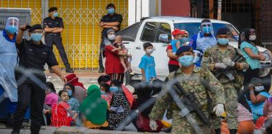 Malaysian authorities detain 64 immigrants