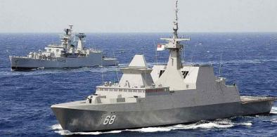 Indian and Thai navies