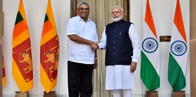 Sri Lankan President Gotabaya Rajapaksa and Prime Minister Narendra Modi