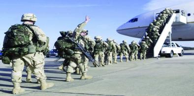American troops leave Afghanistan