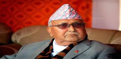 Nepal PM Oli (File)