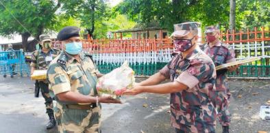 India, Bangladesh border protection forces exchange greetings, sweets on Eid-ul-Azha