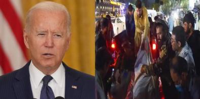 US President Joe Biden and Kabul airport bombing