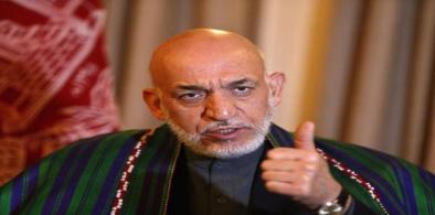 Former Afghan president Hamid Karzai