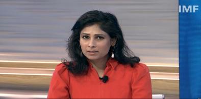 International Monetary Fund's Chief Economist Gita Gopinath at the release of the World Economic Outlook report in Washington  (Photo: IMF)