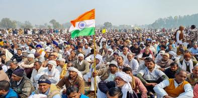 Farmers’ protest in India (Photo: The Print)