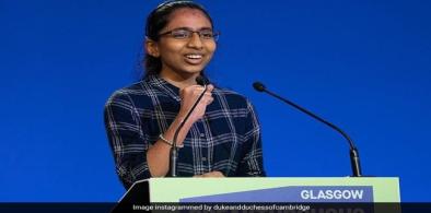 Indian teen's rousing Glasgow COP26 speech in Modi