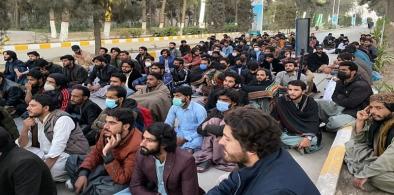 Balochistan University students in Pakistan re-launch protest over missing students (Photo: Dawn)