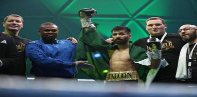 Pakistan's champion pugilist Muhammad Waseem