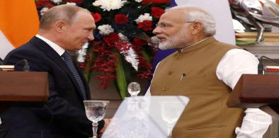 Prime Minister Narendra Modi and Russian President Vladimir Putin (Photo: Reuters)