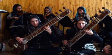 Afghan musicians (Photo: Scmp.com)